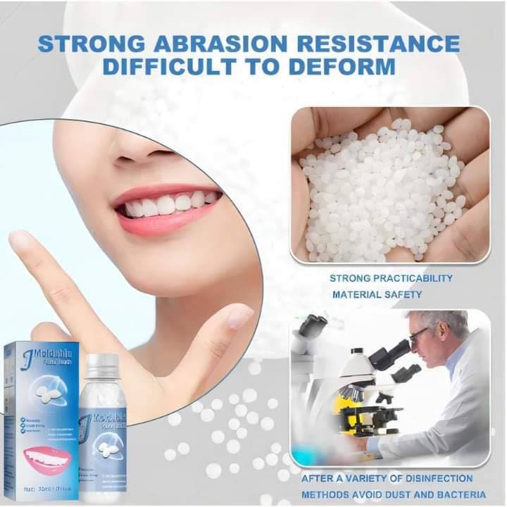 Moldable False Teeth