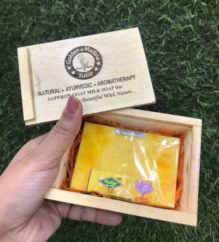 Saffron Goat Milk Soap