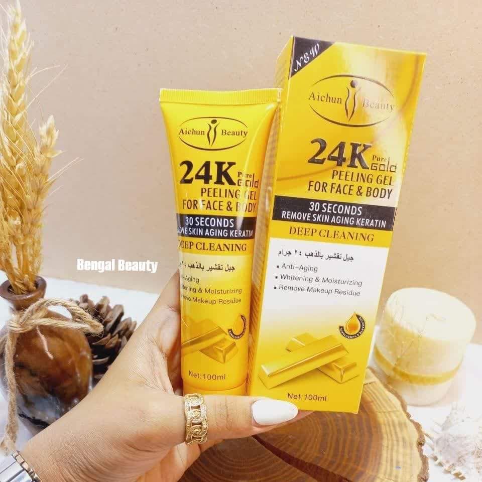 24K Gold Peeling Gel